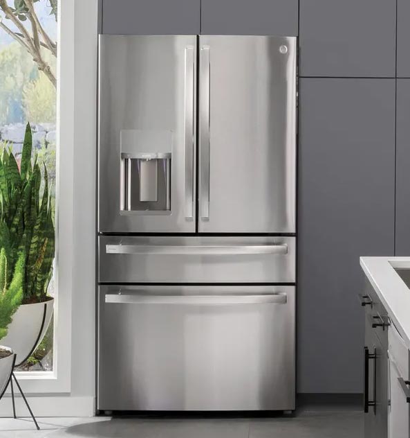 GE Profile French Door refrigerator.