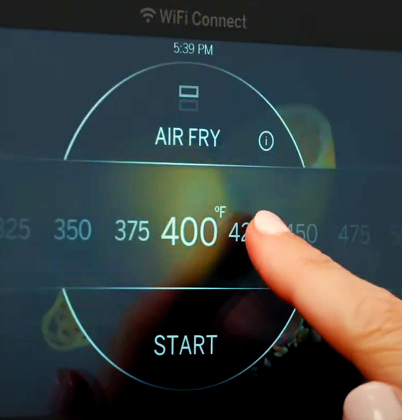 Air Fry Touch Control Panel