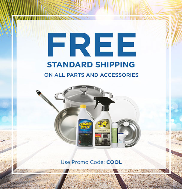 Free standard shipping on all parts and accessories. Use promo code: COOL