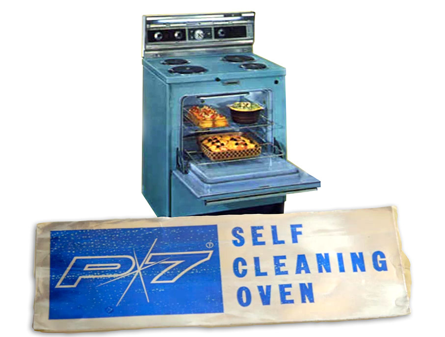 First self cleaning oven