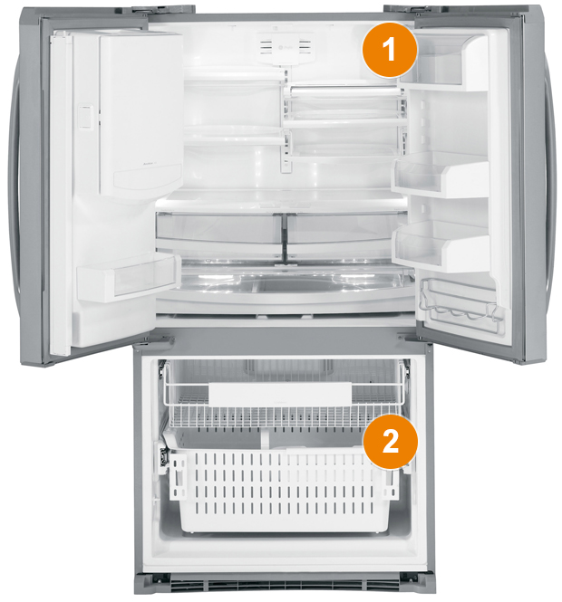 Bottom-Freezer Refrigerator