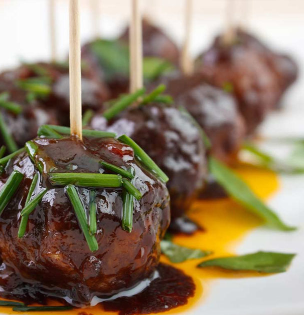 Barbecued Cocktail Meatball Recipe