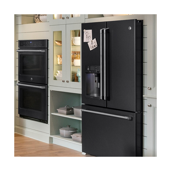 Black Slate Premium Appliance Finish refrigerator