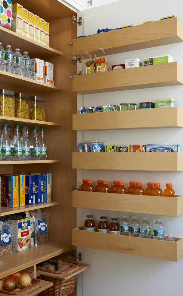 Kitchen pantry storage