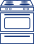 slide-in electric range icon