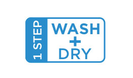 1 Step Wash + Dry