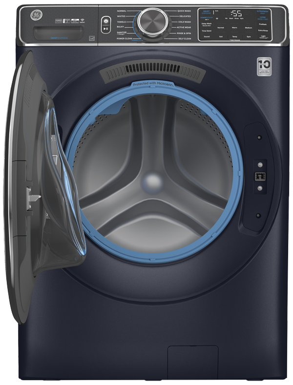 Next Gen front-load washer with door open