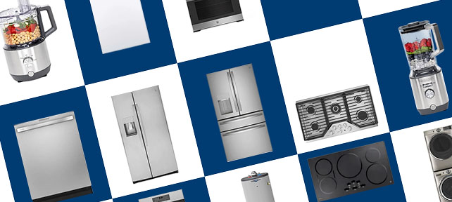 Grid of various appliances: now shipping nationwide!